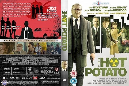 dvd cover The Hot Potato (2011) R0 Custom