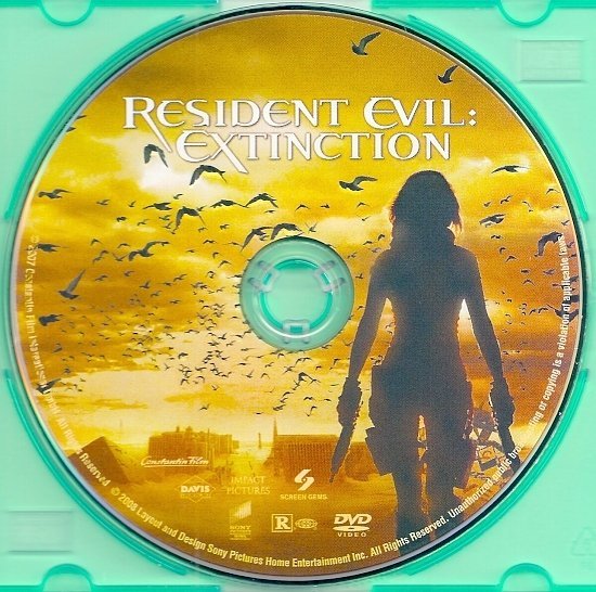 dvd cover Resident Evil: Extinction (2007) WS SE R1