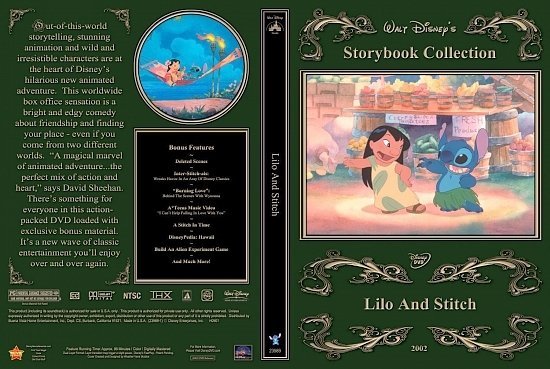 dvd cover Lilo & Stitch