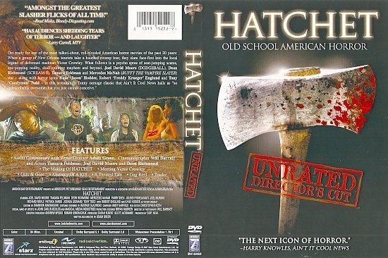 dvd cover Hatchet (2006) WS UNRATED DC R1