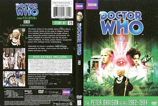 dvd cover Doctor Who Kinda