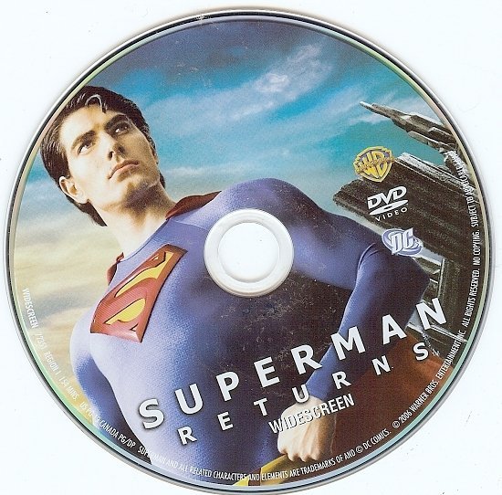 dvd cover Superman Returns (2006) WS R1