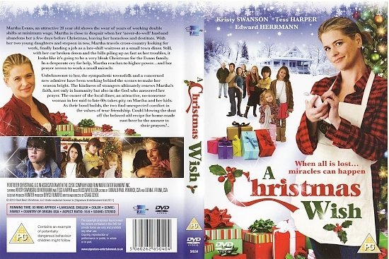 dvd cover A Christmas Wish (2011) R2