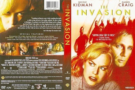 dvd cover The Invasion (2007) R1 & R2