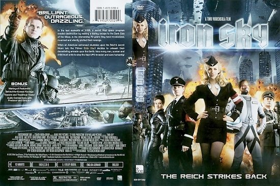 dvd cover Iron Sky WS R1 - Front Cover
