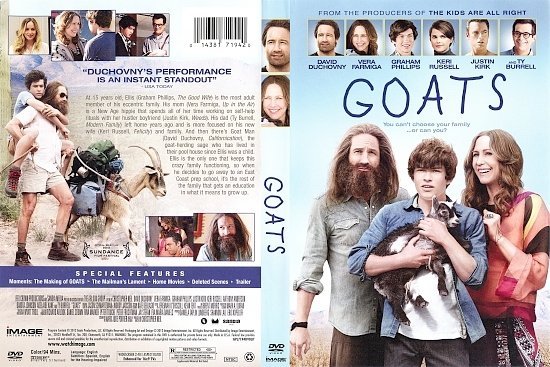 dvd cover Goats R1