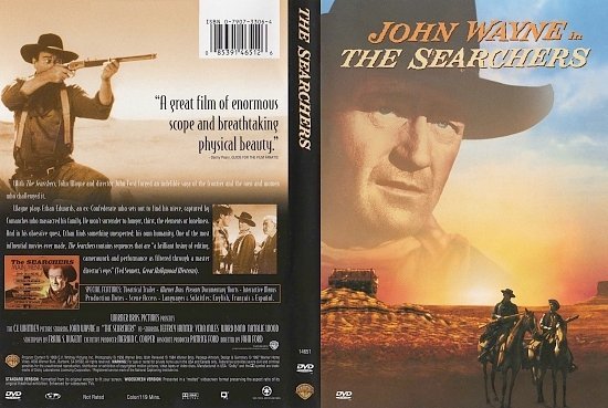 dvd cover The Searchers (1956) WS R1