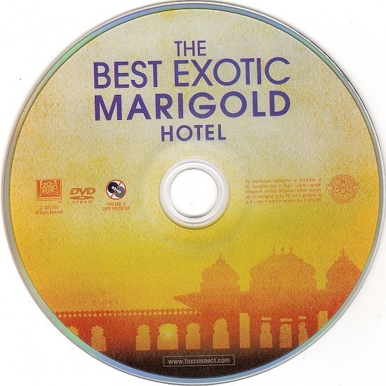 dvd cover The Best Exotic Marigold Hotel (2011) WS R0