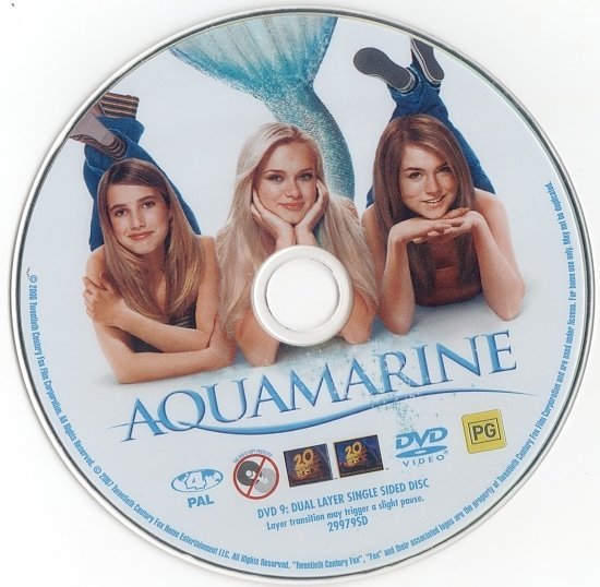 dvd cover Aquamarine (2006) WS R4