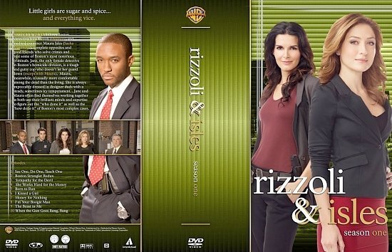 dvd cover Rizzoli Isles Season 1 large