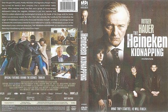 dvd cover The Heineken Kidnapping (2011) R1