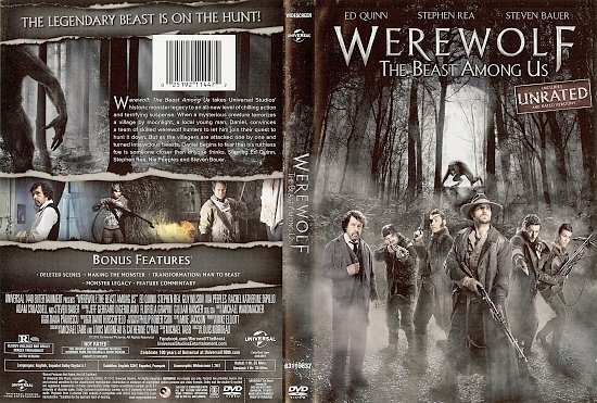 dvd cover Werewolf: The Beast Among Us UR R1
