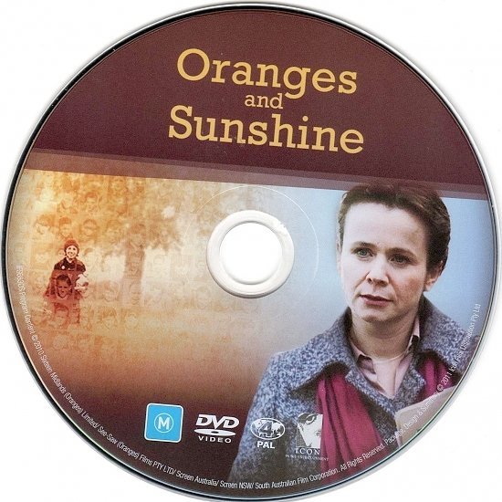 dvd cover Oranges And Sunshine (2010) WS R4