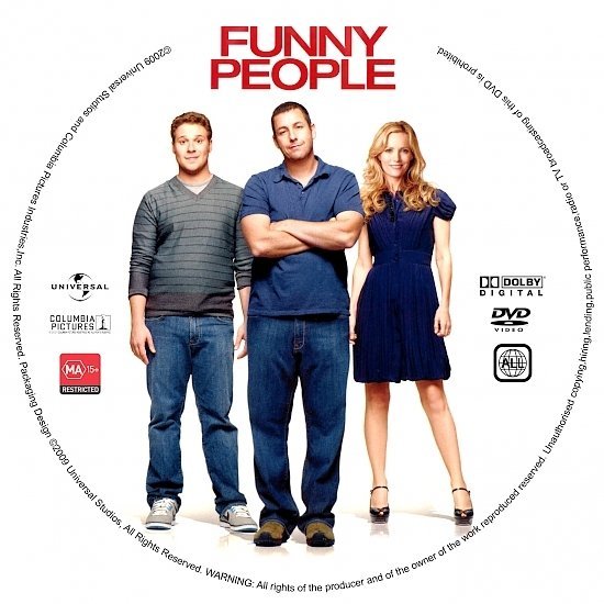 dvd cover Funny People (2009) R4