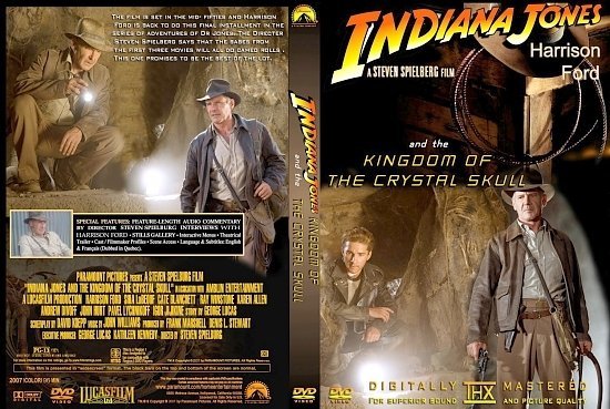 dvd cover Indiana Jones