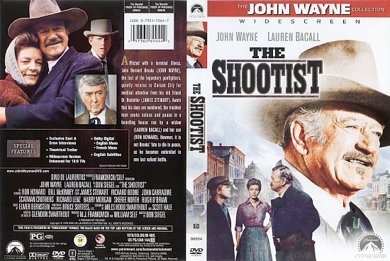 dvd cover The Shootist (1976) WS R1