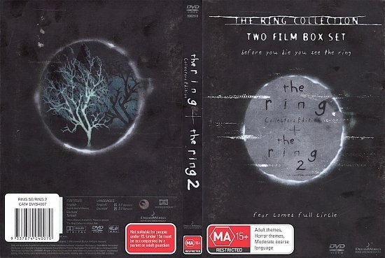 dvd cover The Ring/The Ring 2 (2005) R4