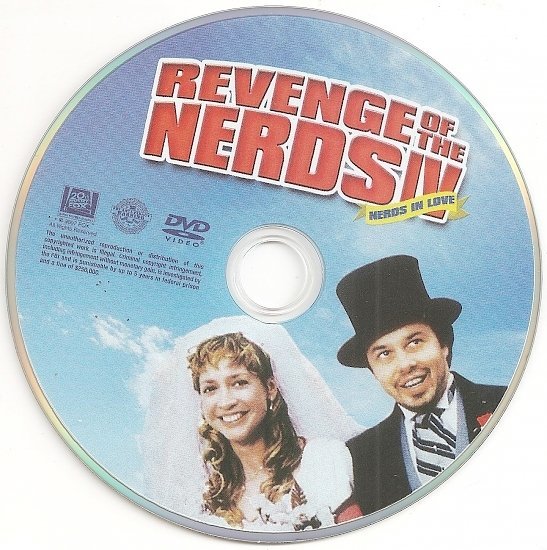 dvd cover Revenge of the Nerds IV: Nerds in Love (1994) (Slim) FS R1