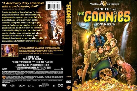dvd cover The Goonies (1985) R1