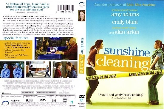 dvd cover Sunshine Cleaning (2008) R1