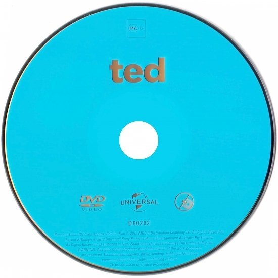 dvd cover Ted Extended Edition R4