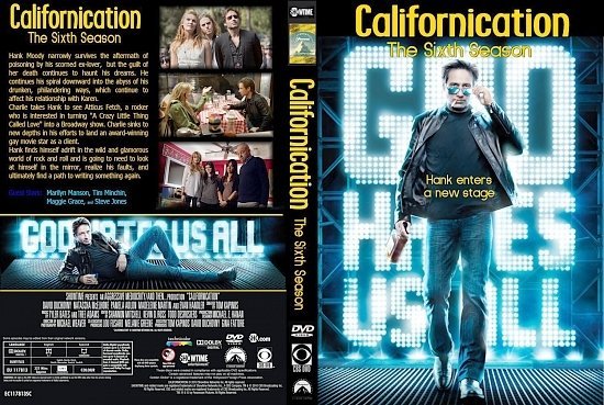 dvd cover Californication Season 6