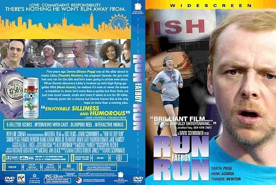 dvd cover Run Fatboy Run (2007) R2 & R1