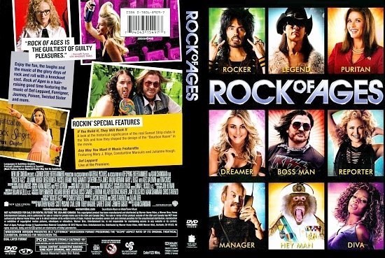 dvd cover Rock Of Ages