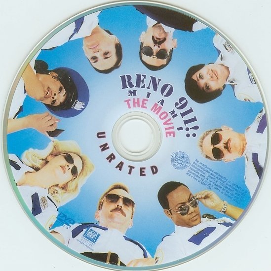 dvd cover Reno 911!: Miami (2007) WS UR R1