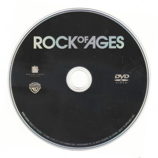 dvd cover Rock Of Ages R1