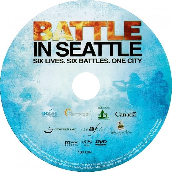 dvd cover Battle In Seattle (2007) R1