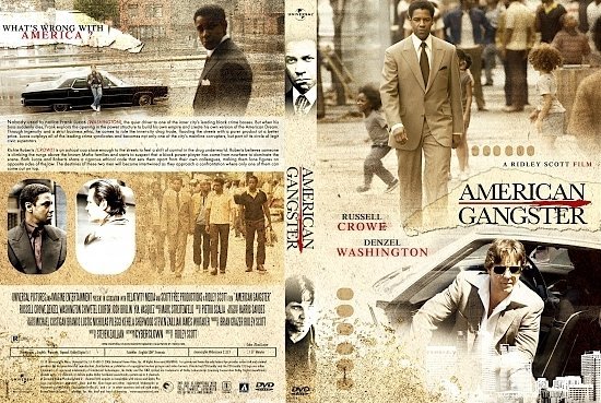 dvd cover American Gangster (2007) R1
