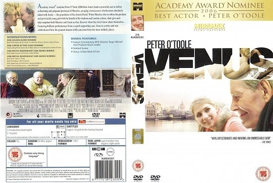 dvd cover Venus (2006) R2