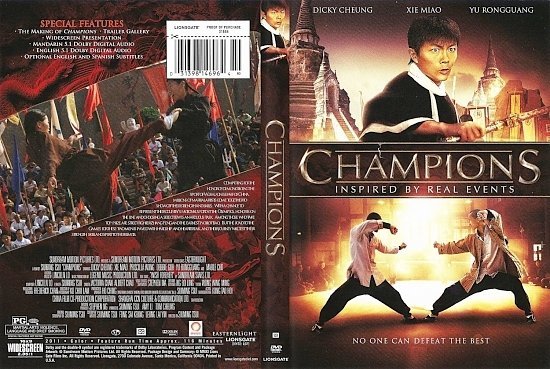 dvd cover Champions