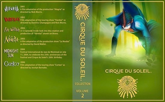 dvd cover Cirque Du Soleil Collection