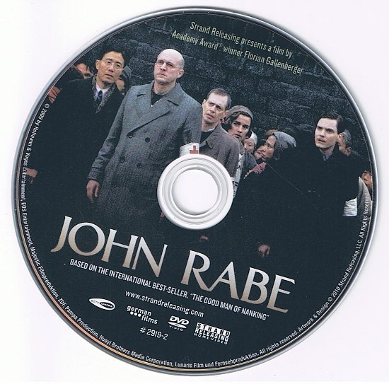 dvd cover John Rabe (2009) WS R1