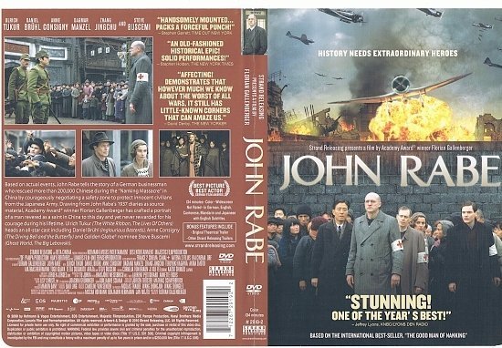 dvd cover John Rabe (2009) WS R1