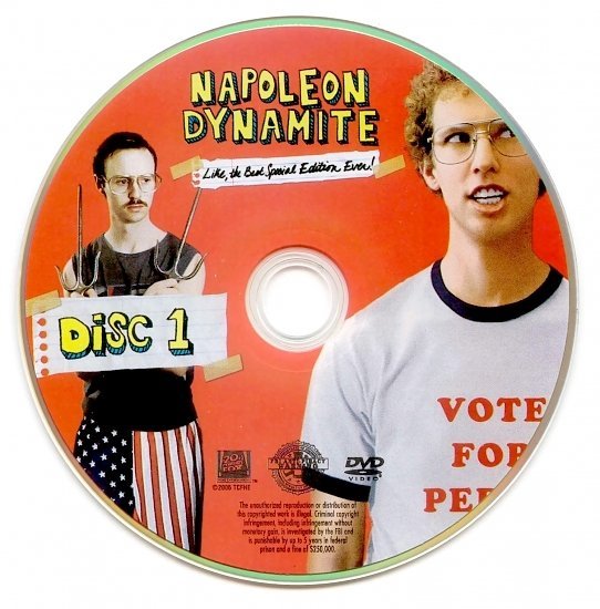 dvd cover Napoleon Dynamite (2004) SE R1