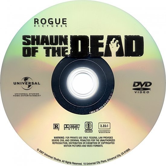 dvd cover Shaun Of The Dead (2004) WS R1