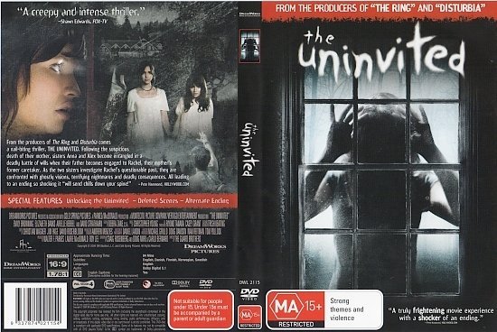 dvd cover The Uninvited (2009) WS R4