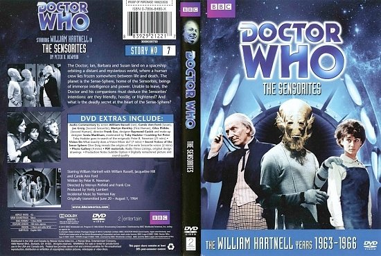 dvd cover Doctor Who The Sensorites