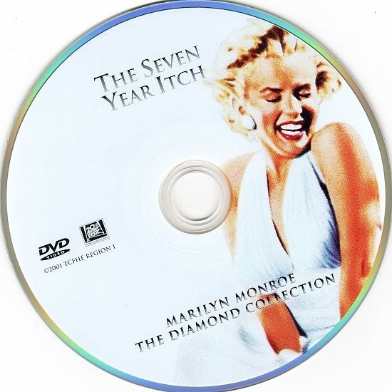 dvd cover The Seven Year Itch (1955) WS R1