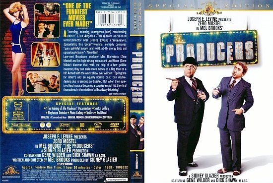 dvd cover The Producers (1968) SE R1