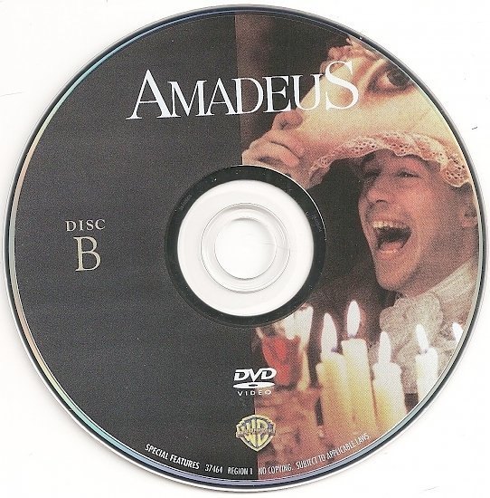 dvd cover Amadeus (1984) WS DC R1