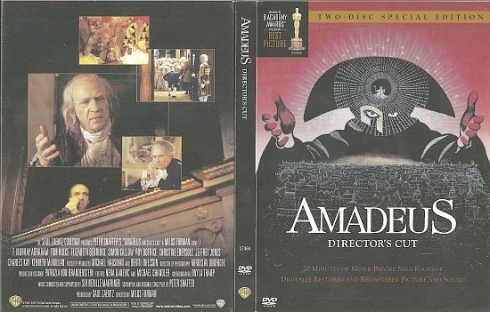 dvd cover Amadeus (1984) WS DC R1