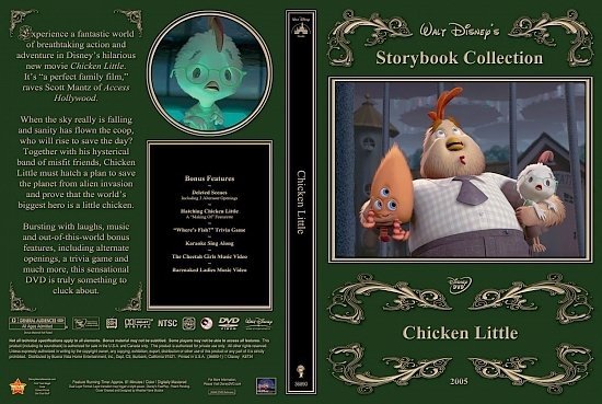dvd cover Chicken Little