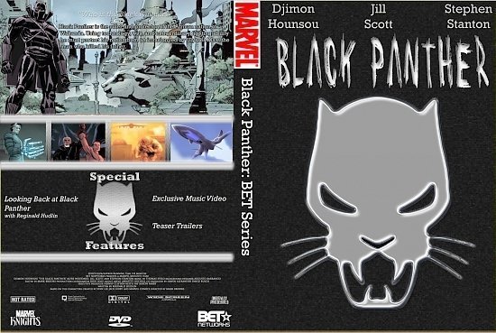 dvd cover Black Panther BET Series