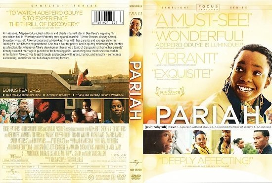 dvd cover Pariah