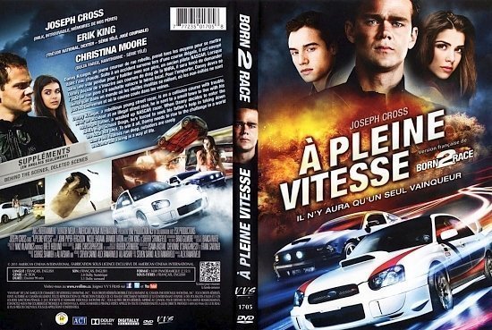 dvd cover A Pleine Vitesse Born 2 Race