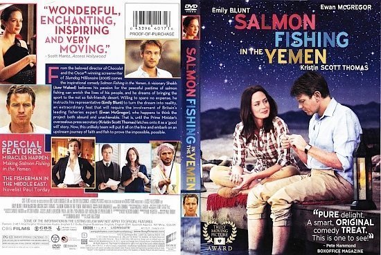dvd cover Salmon Fishing in the Yemen